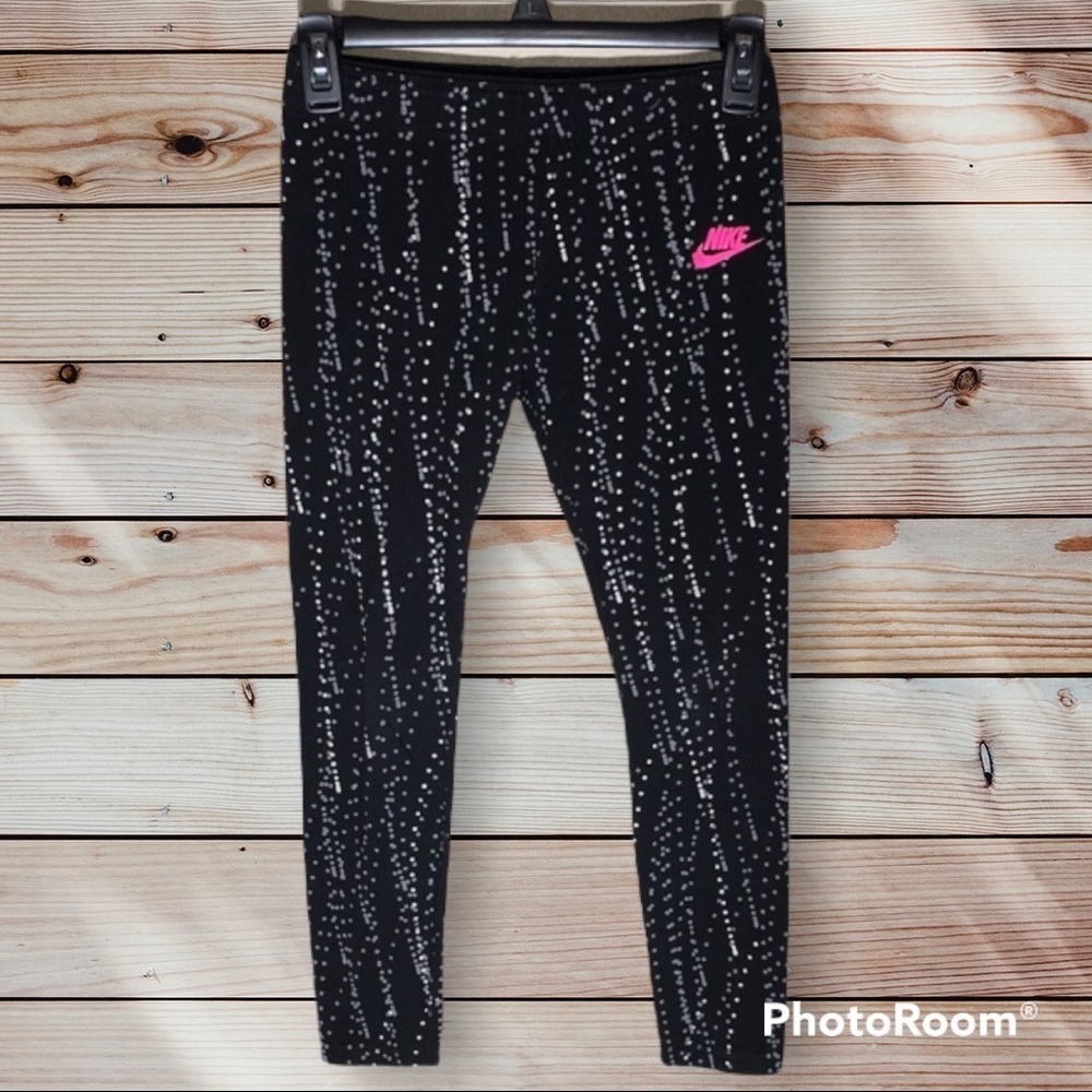 Nike Capri cropped ankle leggings size medium Nike pants workout active wear​​ - Picture 2 of 7